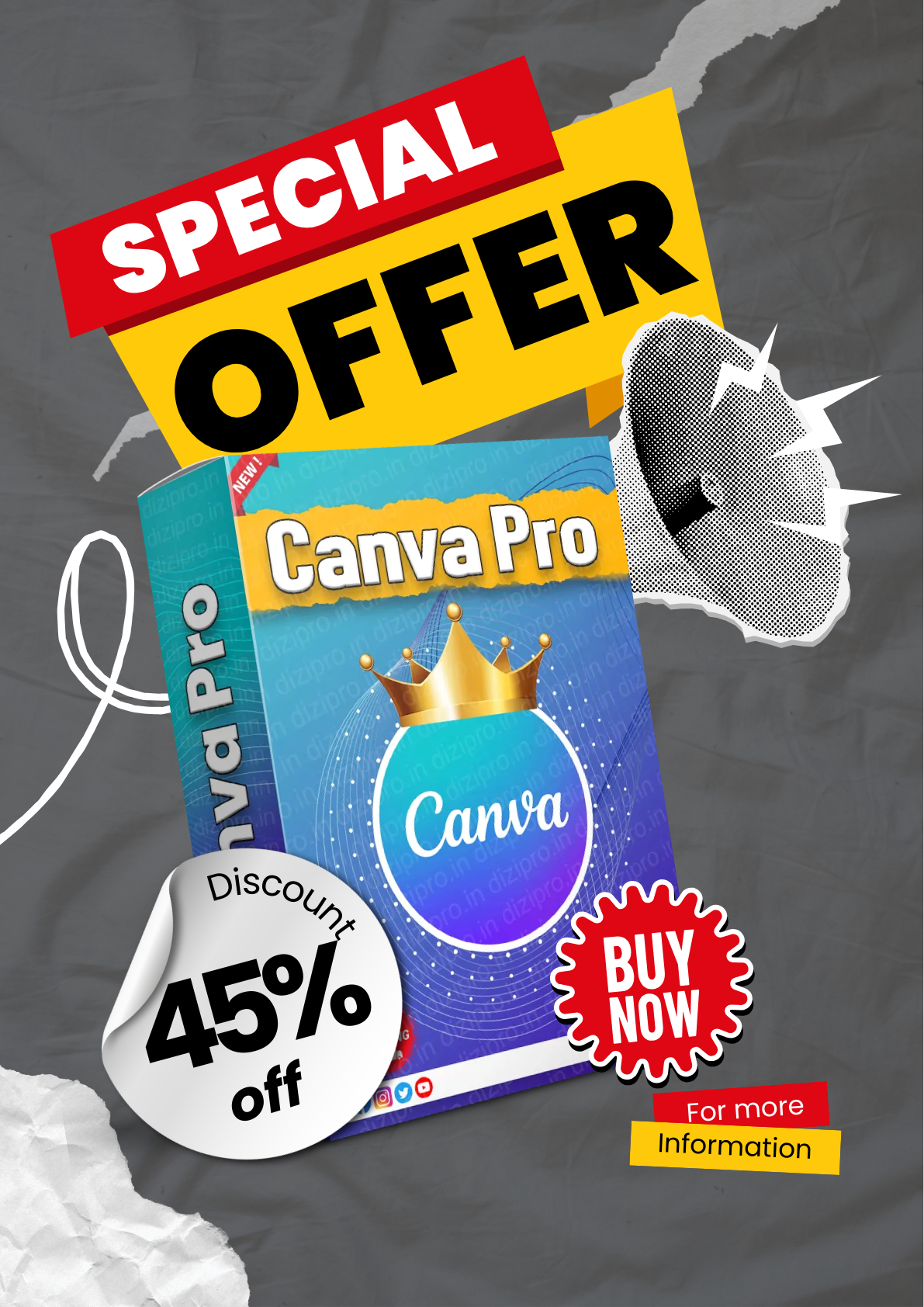 Unlock Your Creativity with Canva Pro – Professional Design Made Easy!